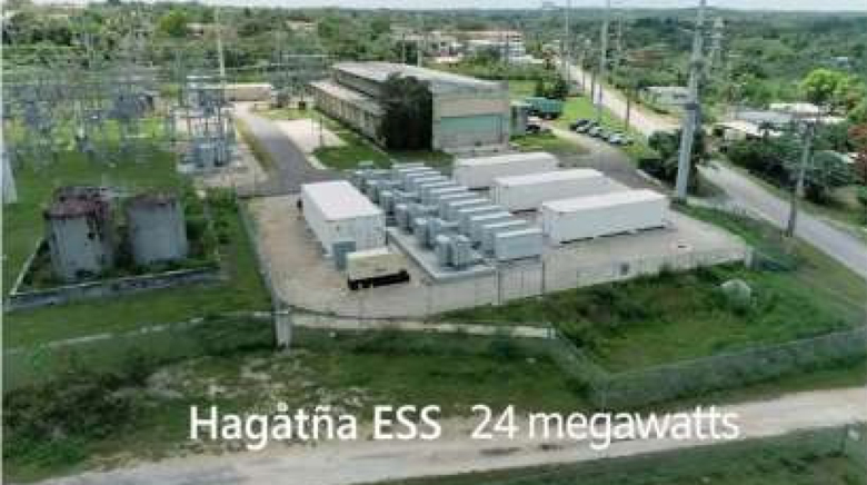 Talofofo substation (16MW renewable energy output ESS)